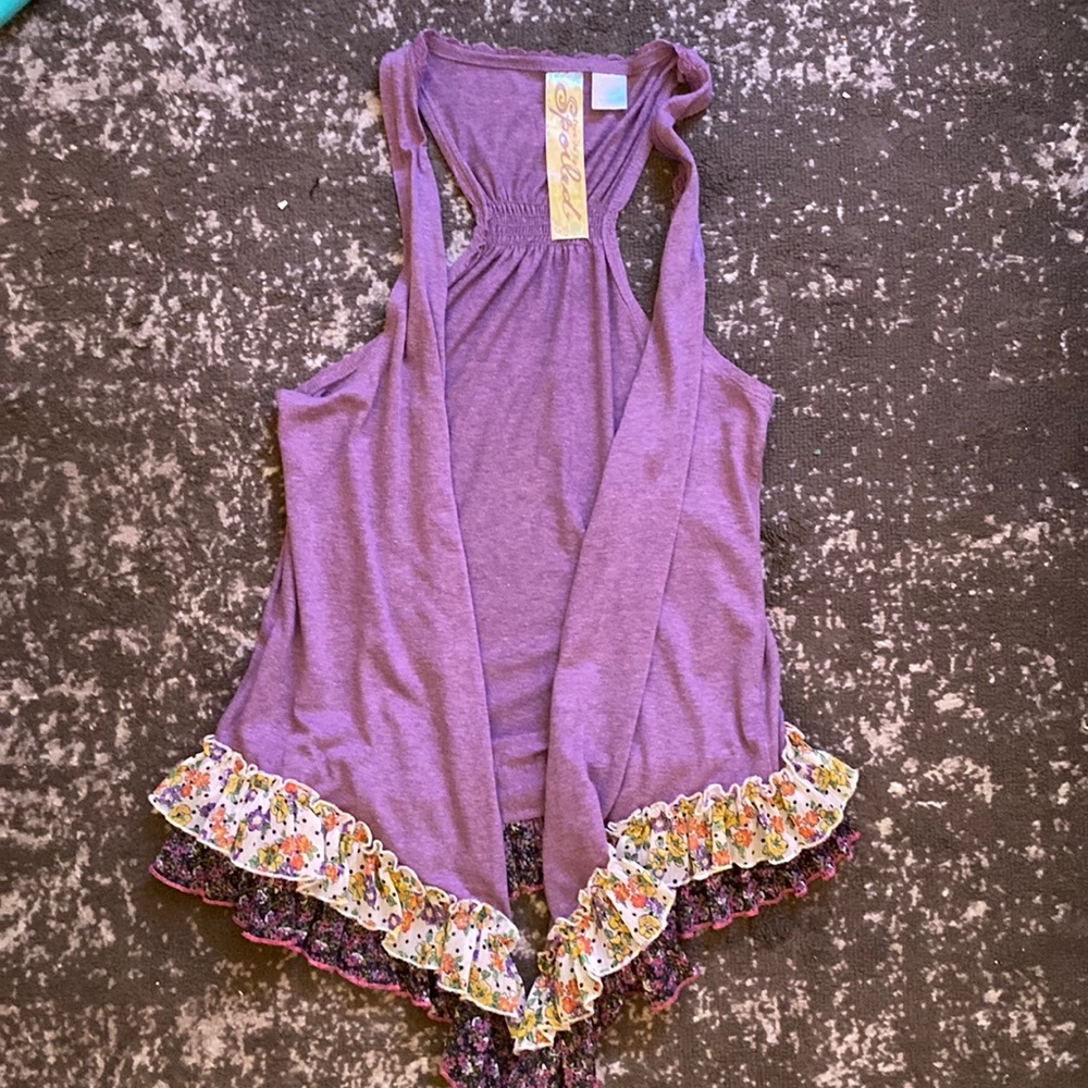 Vintage fairy core vest 🧚‍♀️